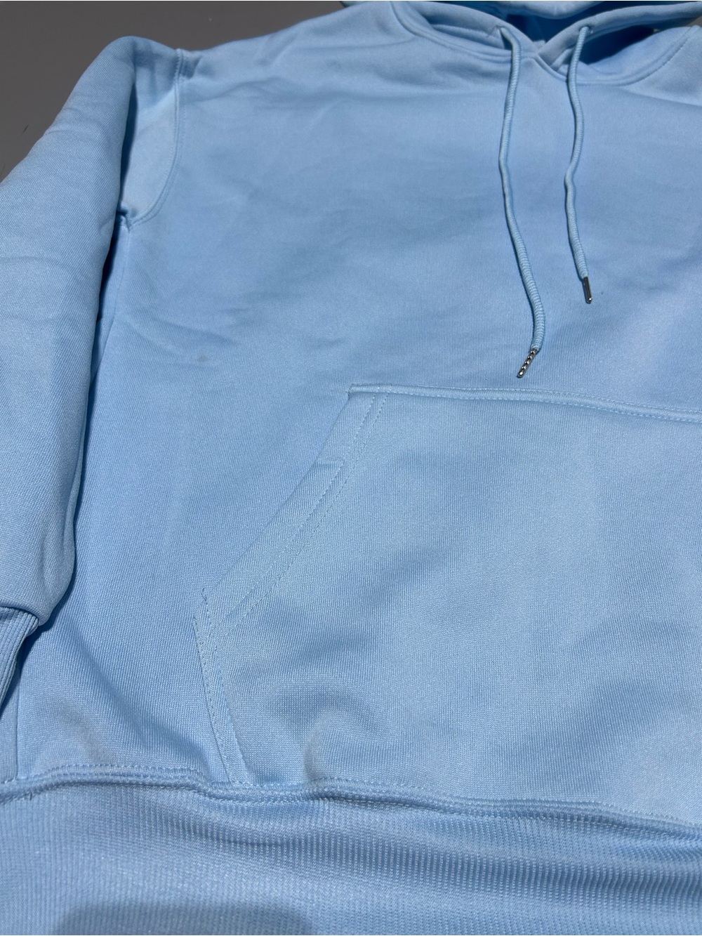 Blue Soft & Cozy Stretchy Hoodie (Women’s Large) - Picture 6 of 10